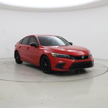 Red 2022 Honda Civic Sport