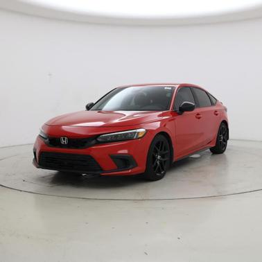 Red 2022 Honda Civic Sport
