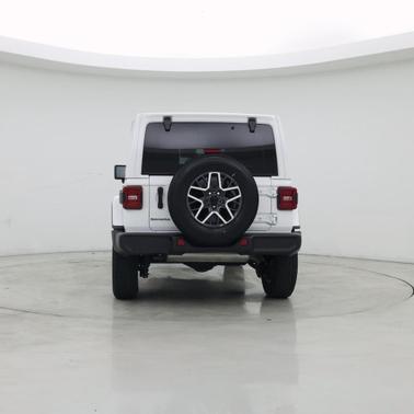 Bright White Clearcoat 2025 Jeep Wrangler 4-Door Sahara 4x4