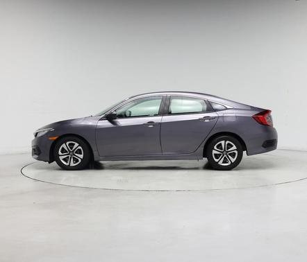 Modern Steel Metallic 2018 Honda Civic LX