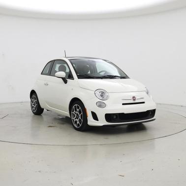 Bianco White Ice 2018 FIAT 500 Pop