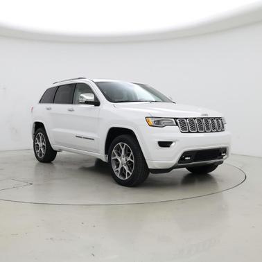 Bright White Clearcoat 2020 Jeep Grand Cherokee Overland SUV