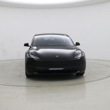 Black 2025 Tesla Model 3 Long Range