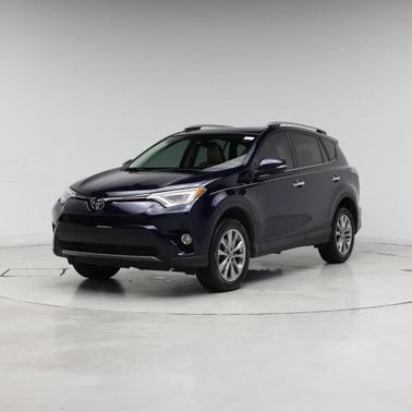 Blue 2017 Toyota RAV4 Limited