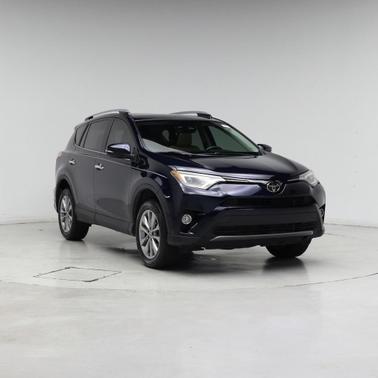 Blue 2017 Toyota RAV4 Limited