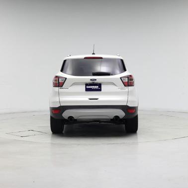 White Platinum Metallic Tri-Coat 2017 Ford Escape Titanium