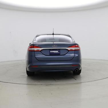 Blue 2018 Ford Fusion SE