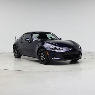 Deep Crystal Blue Mica 2025 Mazda MX-5 Miata RF Grand Touring
