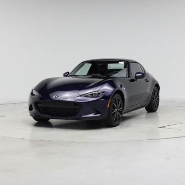 Deep Crystal Blue Mica 2025 Mazda MX-5 Miata RF Grand Touring