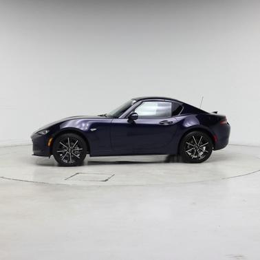 Deep Crystal Blue Mica 2025 Mazda MX-5 Miata RF Grand Touring