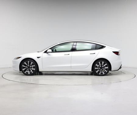 Pearl White Multi-Coat 2025 Tesla Model 3 Long Range