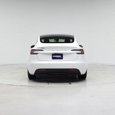 Pearl White Multi-Coat 2025 Tesla Model 3 Long Range