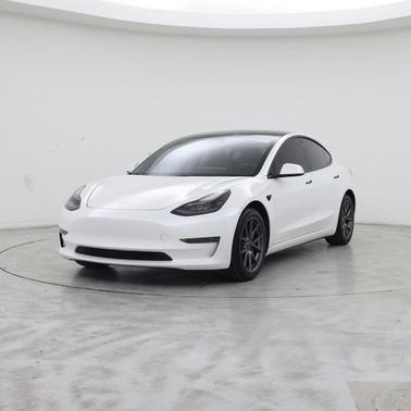 Pearl White Multi-Coat 2021 Tesla Model 3 Standard Range Plus