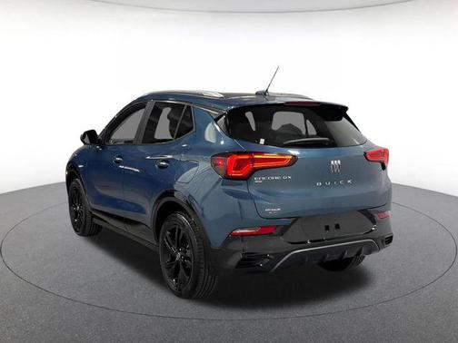 Ocean Blue Metallic 2024 Buick Encore GX Sport Touring
