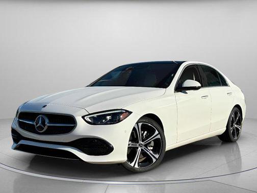 Polar White 2026 Mercedes-Benz C-Class C 300 4MATIC