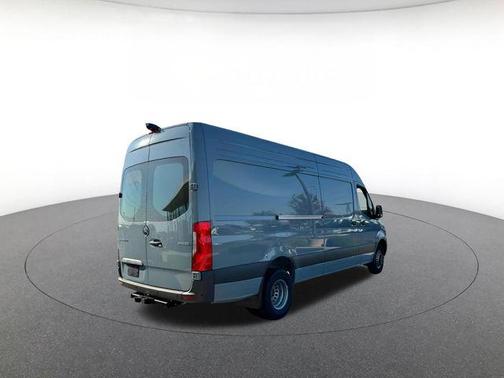 Blue 2025 Mercedes-Benz Sprinter 3500 High Roof