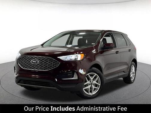 Burgundy 2024 Ford Edge SEL