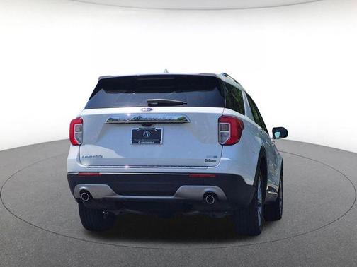 Star White Metallic Tri-Coat 2020 Ford Explorer Limited