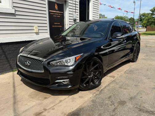 Black Obsidian 2016 INFINITI Q50 3.0T Premium