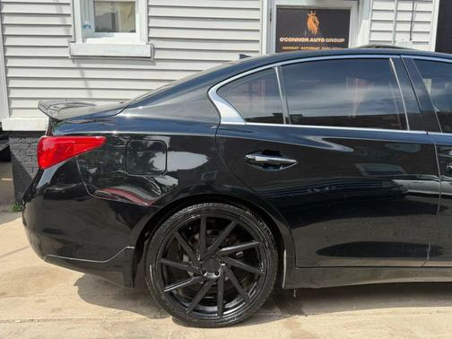 Black Obsidian 2016 INFINITI Q50 3.0T Premium