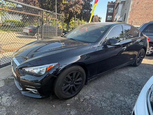 Black Obsidian 2016 INFINITI Q50 3.0T Premium