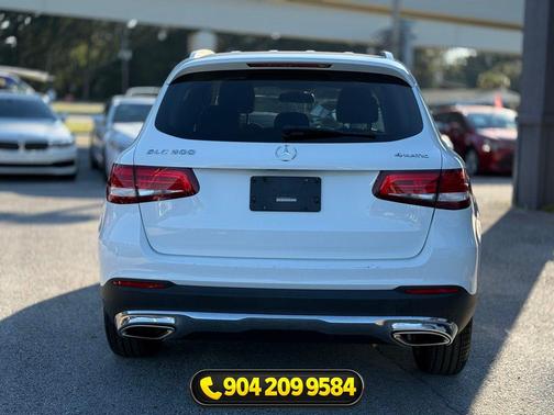 White 2016 Mercedes-Benz GLC 300 4MATIC