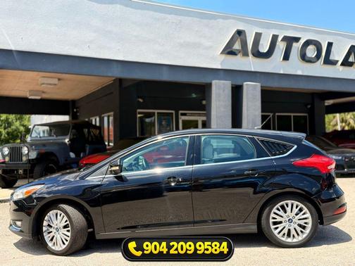 Shadow Black 2017 Ford Focus Titanium