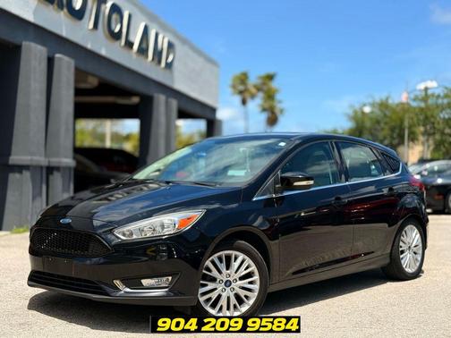 Shadow Black 2017 Ford Focus Titanium