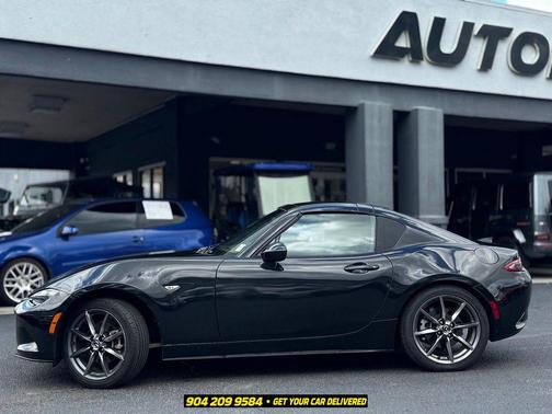 Jet Black Mica 2021 Mazda MX-5 Miata RF Grand Touring