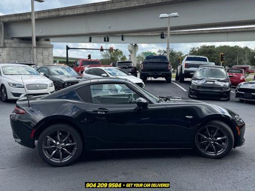 Jet Black Mica 2021 Mazda MX-5 Miata RF Grand Touring