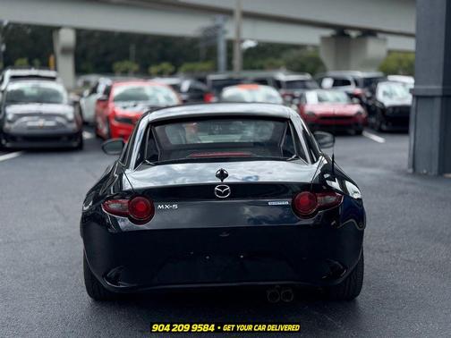 Jet Black Mica 2021 Mazda MX-5 Miata RF Grand Touring