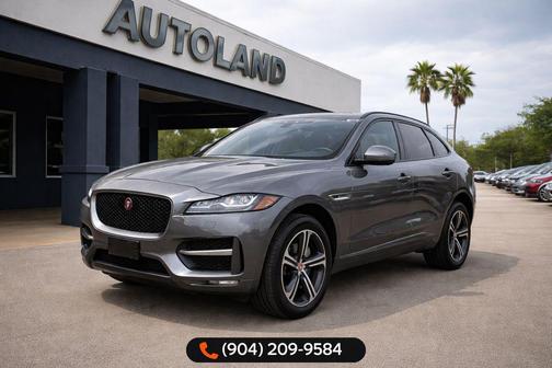 Storm Gray 2017 Jaguar F-PACE 35t R-Sport