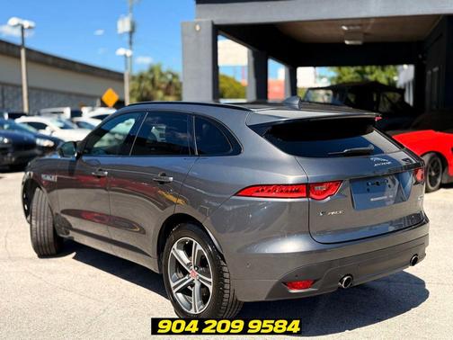Storm Gray 2017 Jaguar F-PACE 35t R-Sport