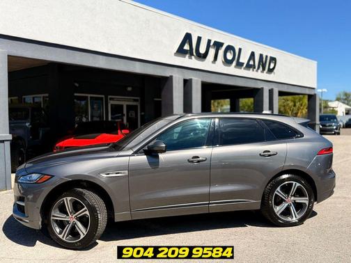 Storm Gray 2017 Jaguar F-PACE 35t R-Sport