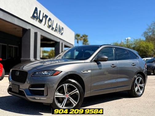 Storm Gray 2017 Jaguar F-PACE 35t R-Sport