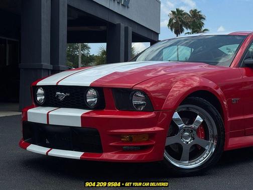 Red 2007 Ford Mustang GT