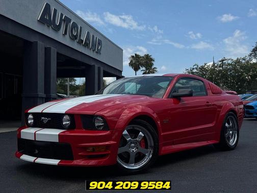 Red 2007 Ford Mustang GT