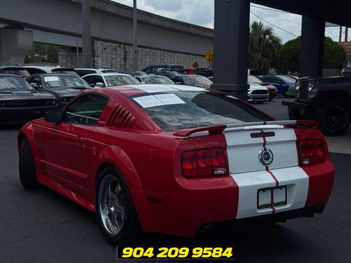 Red 2007 Ford Mustang GT
