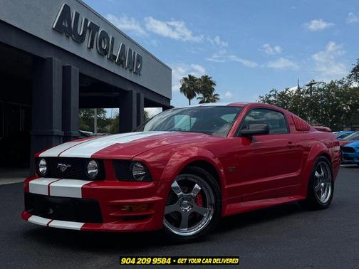 Red 2007 Ford Mustang GT
