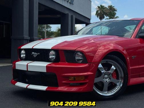Red 2007 Ford Mustang GT