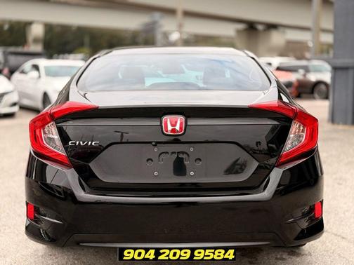 Crystal Black Pearl 2017 Honda Civic LX
