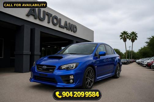 Blue 2015 Subaru WRX Base