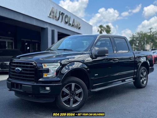 Shadow Black 2016 Ford F-150 XLT