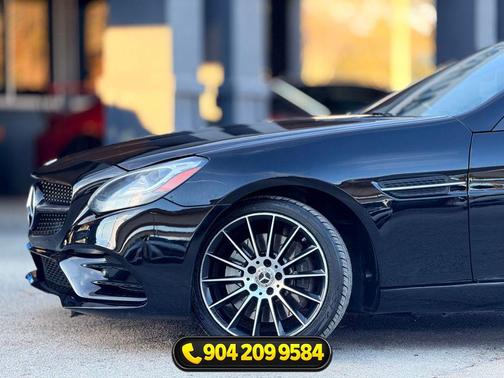 Black 2018 Mercedes-Benz SLC 300 Base