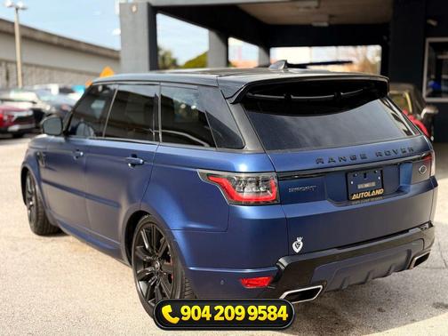 Byron Blue Metallic 2018 Land Rover Range Rover Sport HSE Dynamic