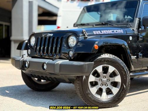 Black Clearcoat 2017 Jeep Wrangler Unlimited Rubicon