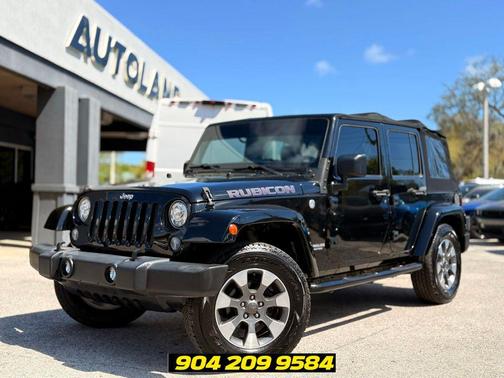 Black Clearcoat 2017 Jeep Wrangler Unlimited Rubicon