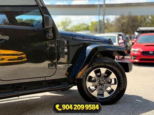 Black Clearcoat 2017 Jeep Wrangler Unlimited Rubicon