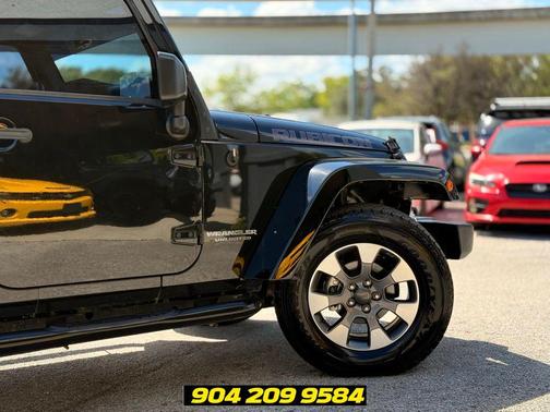 Black Clearcoat 2017 Jeep Wrangler Unlimited Rubicon
