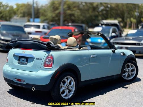Ice Blue 2013 MINI Convertible Cooper
